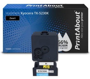 PrintAbout Huismerk Kyocera TK-5230K Toner Zwart