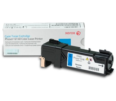 Xerox Phaser 6140, standaard tonercartridge, cyaan (2.000 pagina's)