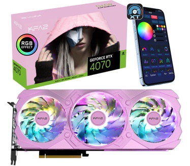 KFA2 GeForce RTX 4070 EX Gamer Pink