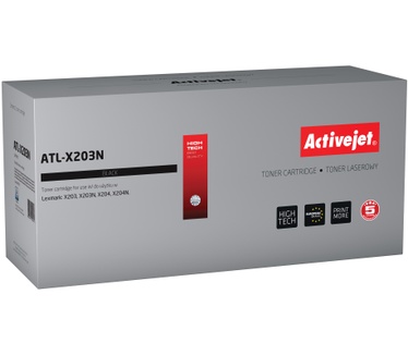 Activejet Activejet tonercartridge ATL-X203N (vervangt Lexmark X203A21G; Supreme; 2500 pagina's; zwart)