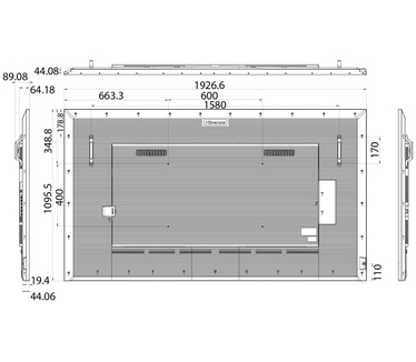 Hisense 86” 4K IPS UHD Digital Signage Display - 24/7 Operation