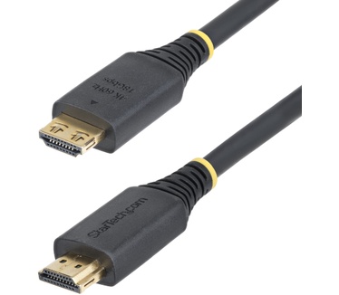 Startech.com 4,5m High Speed HDMI Kabel met Grip Connectors, 4K 60Hz/1440p 144Hz, HDR10/HDCP 2.2/ARC, 18Gbps, UHD HDMI 2.0 Kabel voor TV/Monitor/Display, TPE Mantel