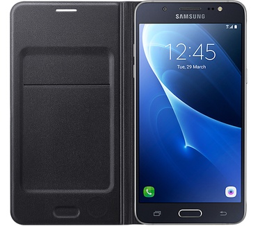 Samsung Galaxy J5 (2016) Flip Wallet - Black (Galaxy J5(2016)) Zwart