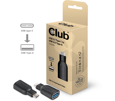 Club 3D USB 3.1 Type-C to USB 3.0 Type A Adapter