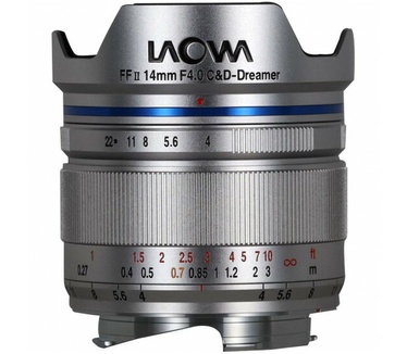 Laowa 14mm f/4 FF RL Zero-D (Leica M)  Zilver