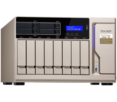 QNAP TS-1277 (Ryzen 7-1700, 16GB ram)