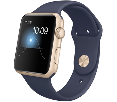 Apple Watch Sport (42mm) Zilver (Blauw)