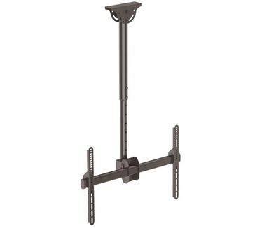 Startech.com Plafondbeugel voor platte 32" tot 75" tv volledig beweegbaar robuust staal