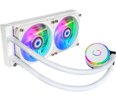 Cooler Master MasterLiquid PL240 Flux White Edition