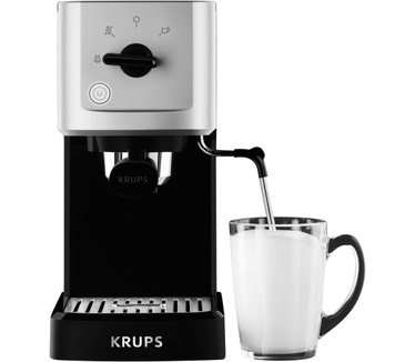 Krups Espressomachine Calvi zwart RVS XP3440