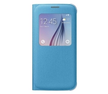 Samsung S-View Cover Galaxy S6 - EF-CG920BL - Blue (Fabric)