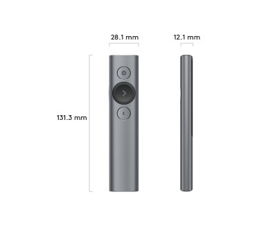 Logitech Spotlight Plus Zilver