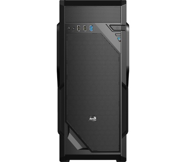 Aerocool VS-1 Midi Tower Gaming Case - Black Window