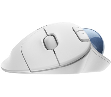 Logitech M575 Ergo Wireless trackball Wit