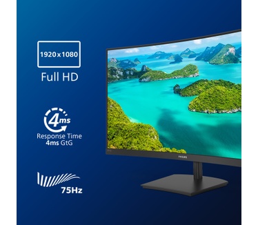 Philips E-line 271E1SCA Zwart