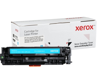 Xerox Everyday Cyaan toner , HP CC531A/ CRG-118C/ GPR-44C van , 2800 pagina's - (006R03822)