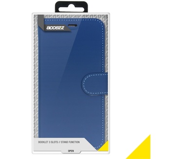 Accezz Wallet Softcase Bookcase Samsung Galaxy A71 - Blauw