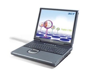 Acer Aspire 1705SCi (P4 3.06GHz; 512MB; 120GB; combo; 17" TFT; WXP Home)