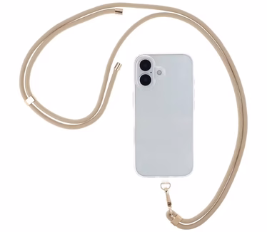 Selencia Universeel telefoonkoord, Beige
