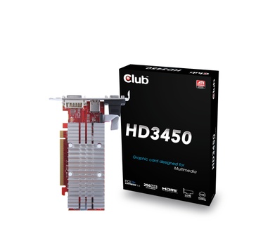 Club3D HD3450 256MB GDDR2 PCI-E