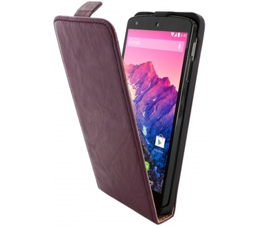 Mobiparts Mobiparts Vintage Flip Case LG Google Nexus 5 Rubin