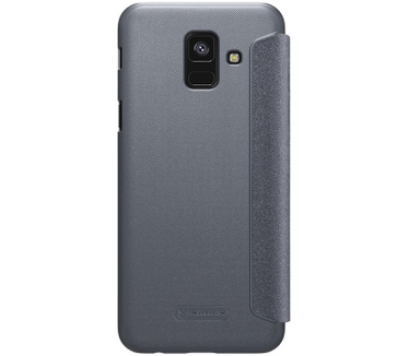 Nillkin New Sparkle Book Case - Samsung Galaxy A6 (2018) - Zwart  Zwart