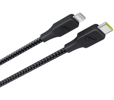 InfinityLab InstantConnect USB-C to Lightning Zwart