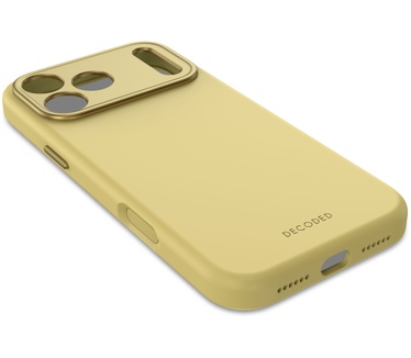 Decoded Silicone Backcover Apple iPhone 17 Pro Max Yuma Yellow