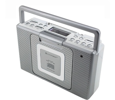 Soundmaster BCD480 Spatwaterdichte badkamer/keukenradio radio met CD en klok