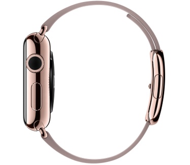 Apple Watch Edition (rozegouden moderne gesp, 38mm) Roze (Roze)