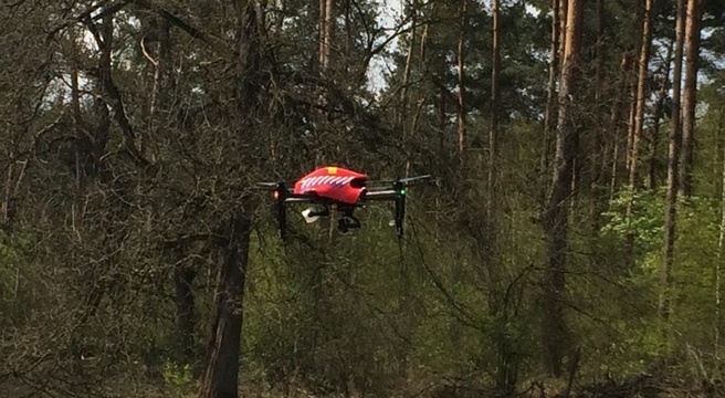brandweer drone