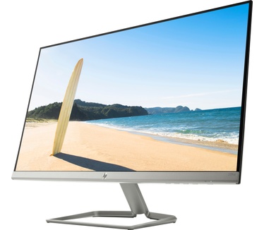 HP 27fw (4TB31AA, met speakers) Zilver, Zwart