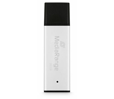 MediaRange USB 3.0 high performance flash drive 512GB Zilver