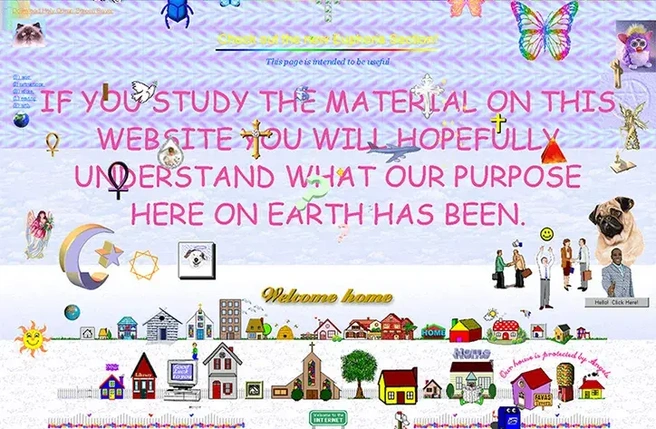 Geocities-pagina