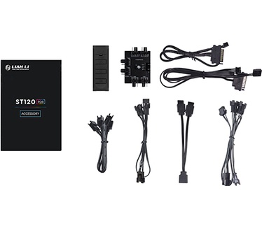 Lian Li ST120 RGB PWM High Static Pressure Fan, 120mm