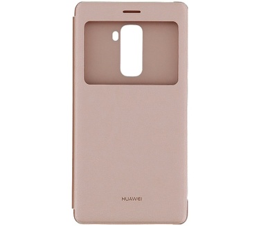 Huawei Origineel S-View Book Cover voor Mate S - Roze Roze