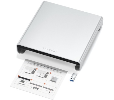 Satechi aluminum iMac stand en USB-C-hub