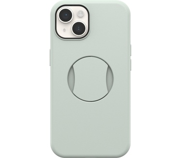 Otterbox OtterBox OtterGrip Symmetry hoes voor iPhone 14 Plus voor MagSafe, valbestendig, beschermhoes met ingebouwde grip, 3x getest volgens militaire standaard, antimicrobiële bescherming, Chill Out