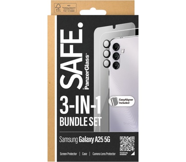 PanzerGlass SAFE. by 3-in-1 Pack Samsung New A24 5G