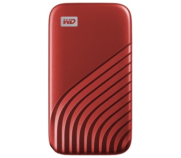 WD My Passport SSD (v3) 500GB Rood