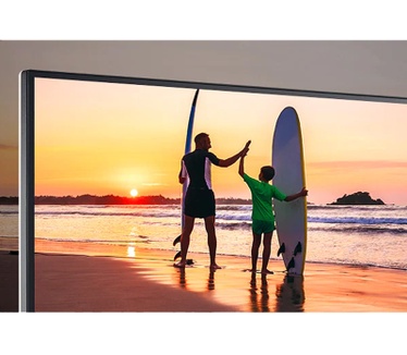 LG 27UP600-W Zilver, Zwart