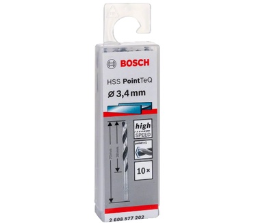 Bosch HSS Spiraalboor PointTeQ
