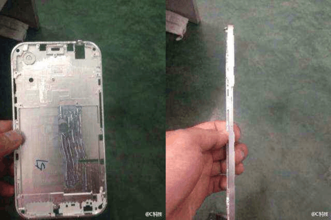 iPhone 6-frame uit gerucht van Ctech