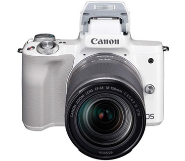 Canon EOS M50 systeemcamera Wit + 18-150mm IS STM Zilver