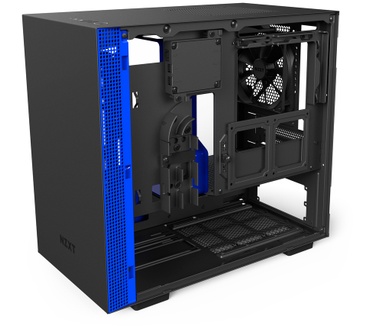 NZXT H200i Blauw/Zwart