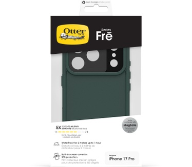 Otterbox Fre MagSafe Series voor Apple iPhone 17 Pro, Submerge (iPhone 17 Pro Max) Zwart