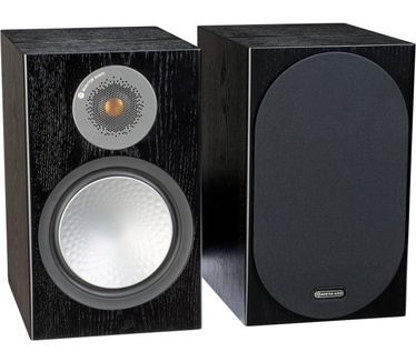 Monitor Audio Silver 100 Bookshelf Monitor (Bordeaux Rood, Bruin, Wit, Zwart)
