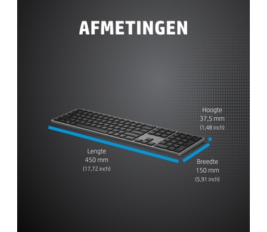 HP 975 Dual-Mode Wireless Keyboard