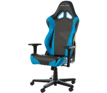 DXRacer DX Racer RACING Gaming Chair Zwart/Blauw