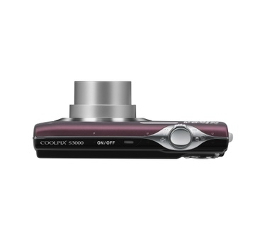Nikon Coolpix S3000 Rood